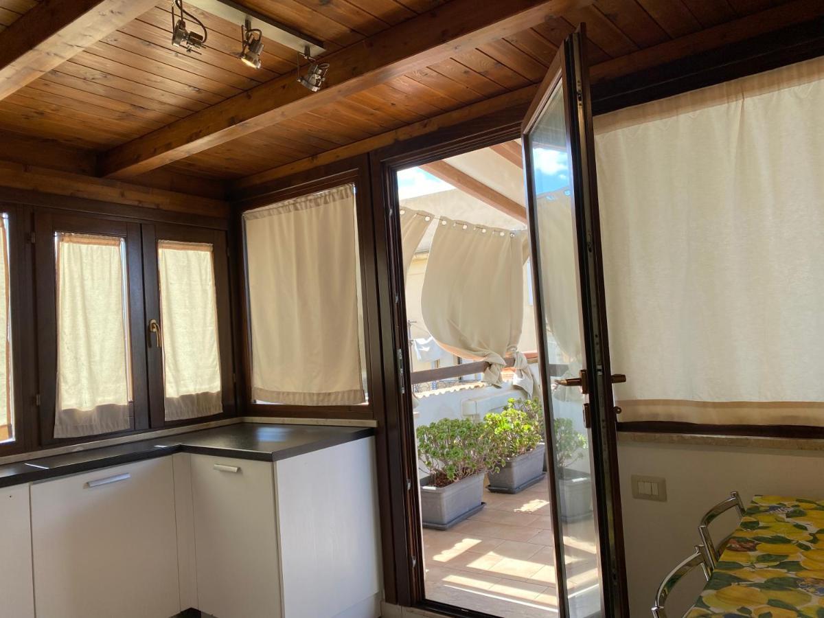 דירות טרפאני Mansarda Con Terrazzo מראה חיצוני תמונה